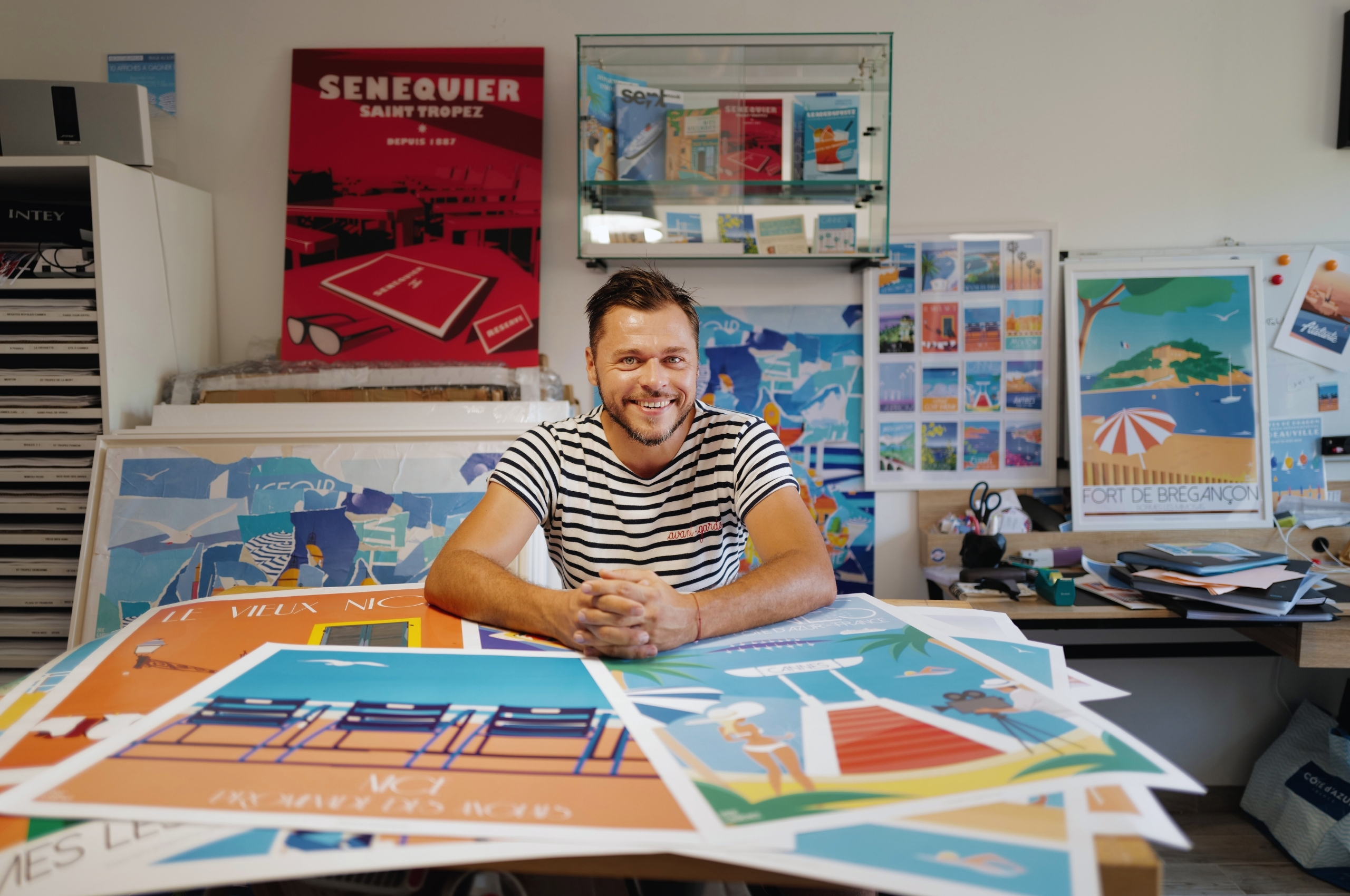 Atelier artiste niçois Eric Garence