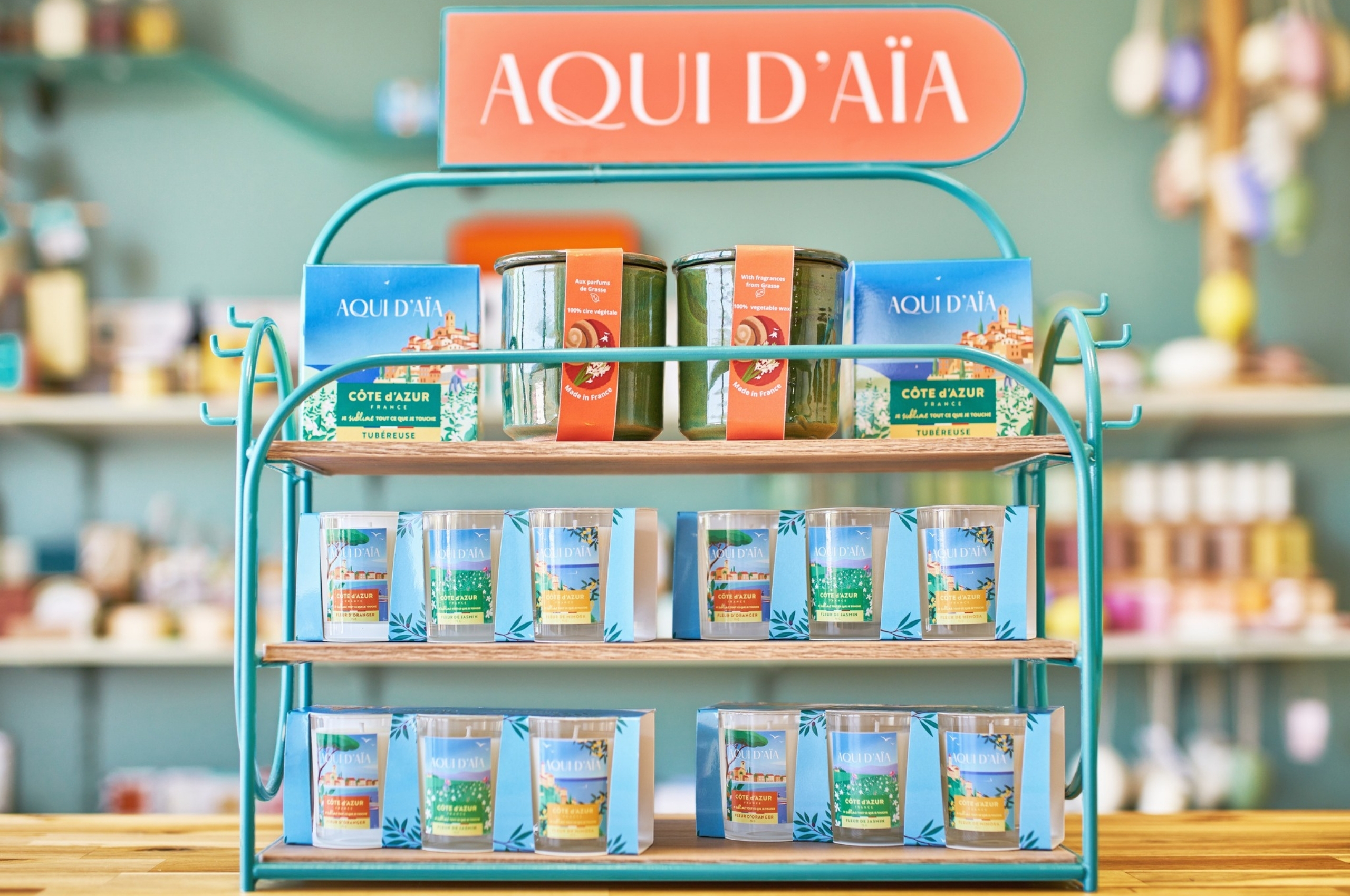 Produits bougies Côte d'Azur France