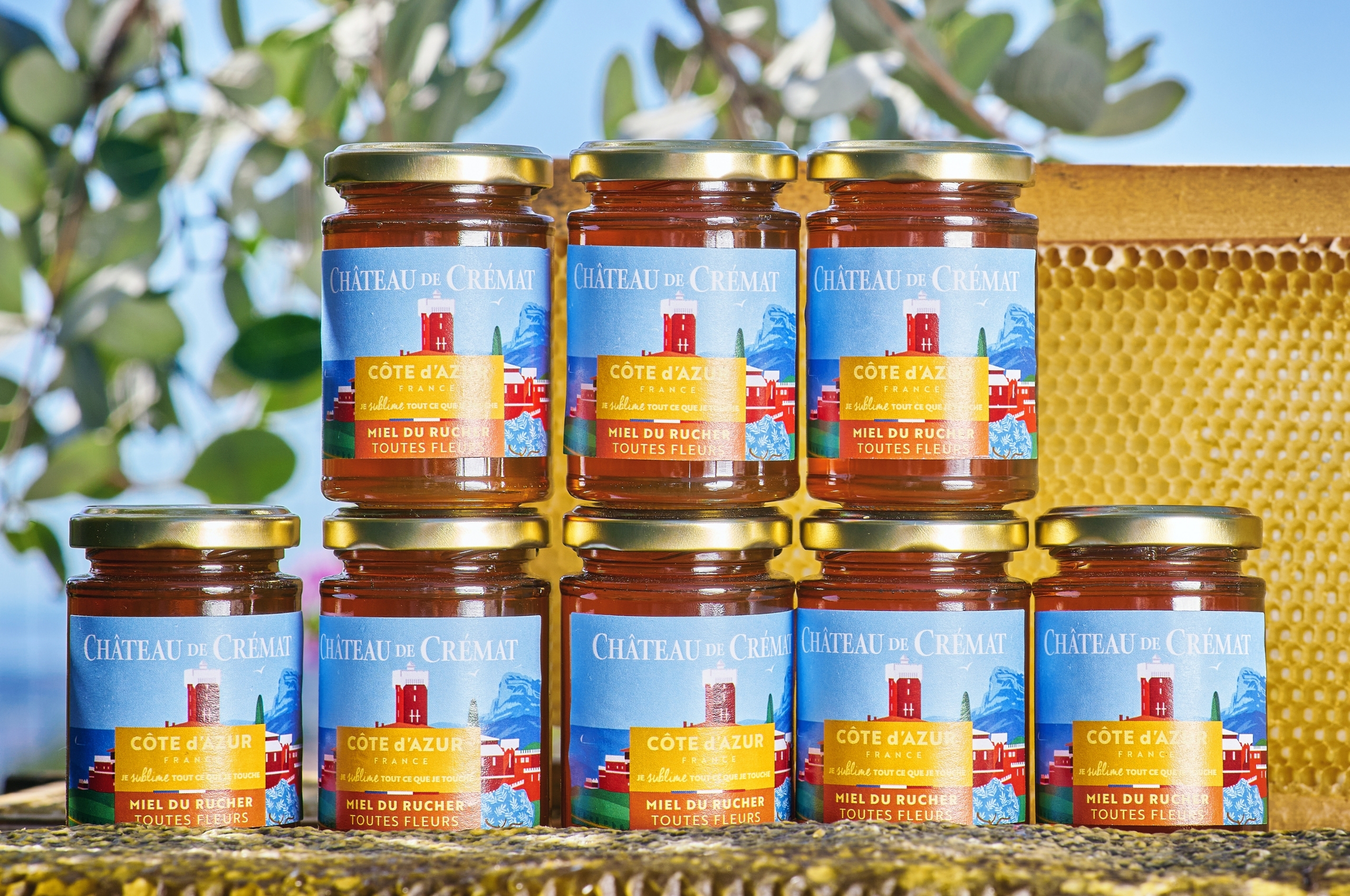 Miel Château de Crémat Côte d'Azur France